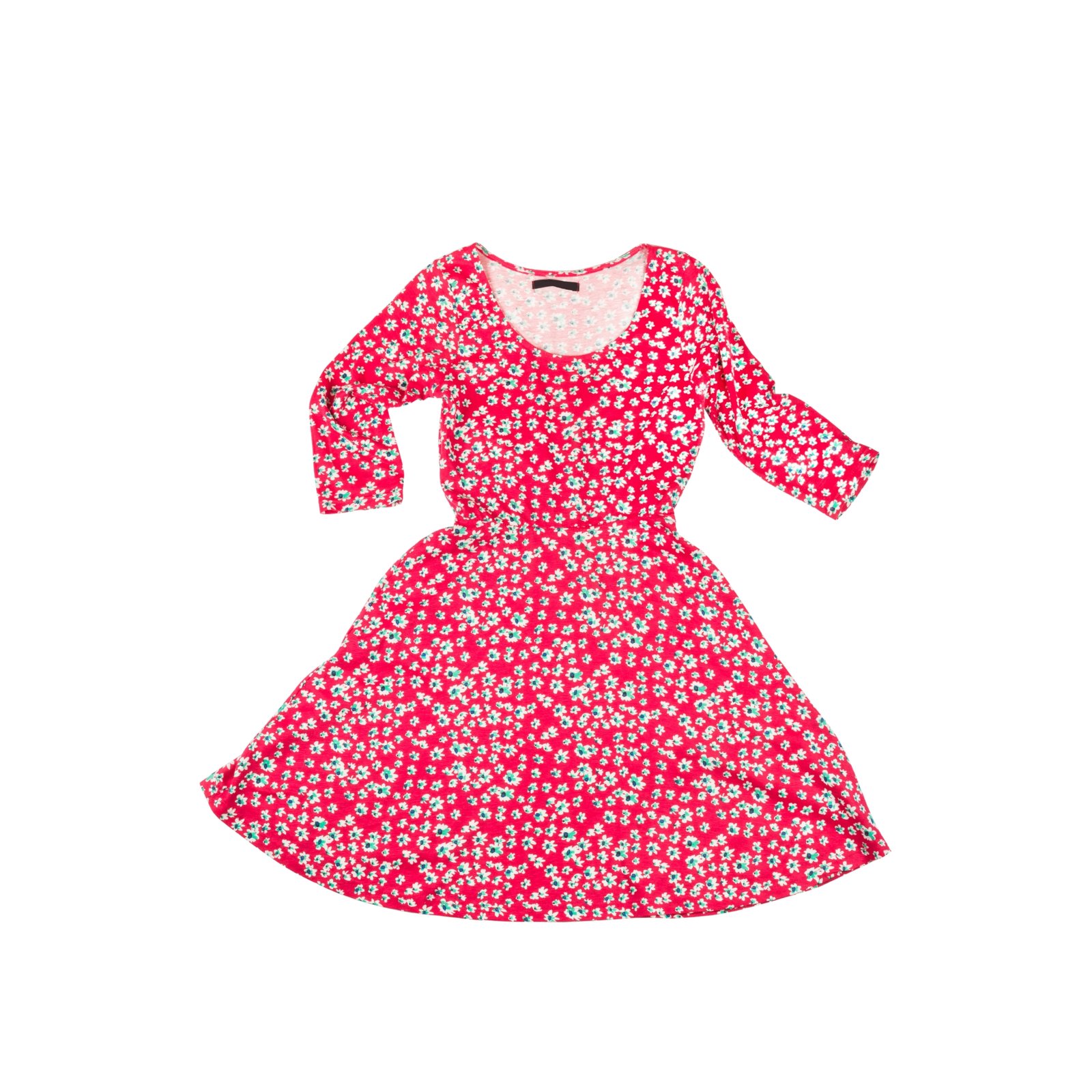 Floral A line Midi Dress